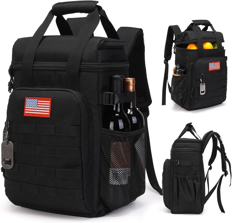ATRIPACK Tactical Backpack Cooler,Lunch Backpack for Men Adults Work with Handle，Soft Cooler Backpack Insulated Waterproof Leak Proof - Image 1